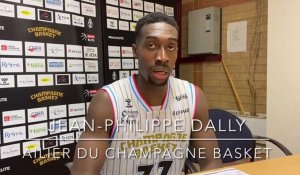 Après-match Champagne Basket - Lyon-Villeurbanne : les réactions de Thomas Andrieux et de Jean-Philippe Dally