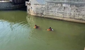 Boulogne : des plongeurs cherchent une arme dans le bassin Frédéric-Sauvage