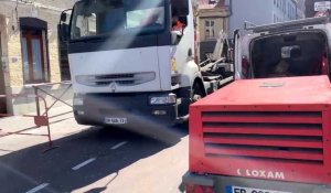 Saint-Omer : fuite de gaz en centre-ville.