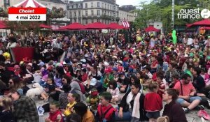 VIDÉO. À Cholet, des centaines d’enfants réunis sur la place Travot pour le carnaval