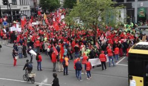 Au moins 1.500 professeurs rassemblés à Liège