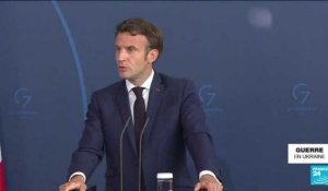 Macron a prévenu qu'une éventuelle adhésion de l'Ukraine à l'UE prendrait "des décennies"