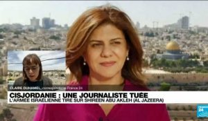 Proche-Orient : une enquête devrait être ouverte après la mort d'une journaliste d'Al Jazeera tuée par balle