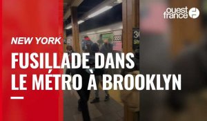 VIDÉO. New York : 23 blessés lors d'une fusillade dans le métro à Brooklyn