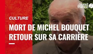 VIDÉO. Mort de l'acteur Michel Bouquet : retour sur sa géante carrière