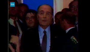 Déclaration de François Mitterrand réélu président de la République