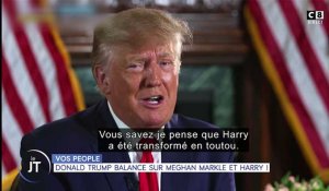 Zapping du 27/04 :  Donald Trump dézingue le prince Harry et Meghan Markle