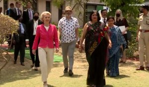 En visite à New Delhi, Ursula von der Leyen demande le soutien de l'Inde dans le conflit ukrainien