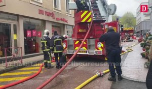 Ariège : un mort dans l'incendie d'un immeuble du centre-ville de Foix