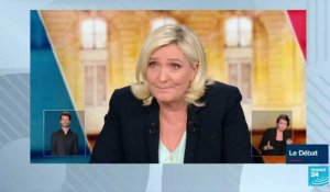 Marine Le Pen conclut que son projet est "viable, et même vitale" (débat présidentiel)