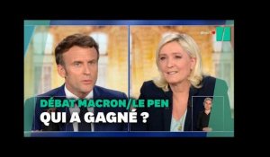 Débat de l'entre-deux-tours: entre Macron et Le Pen, qui a gagné?