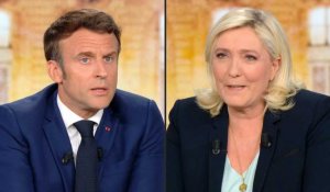 Présidentielle en France: débat dense et musclé entre Macron et Le Pen