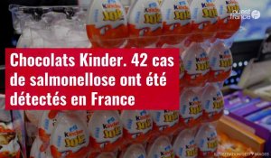 VIDÉO. Chocolats Kinder : 42 cas de salmonellose ont été détectés en France