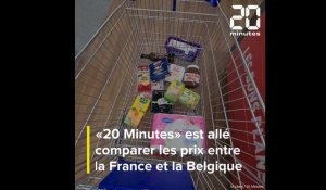 «20 Minutes» compare les prix entre la France et la Belgique