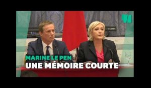 Pour Marine Le Pen, "personne n'annonce à l'avance son premier Ministre"... sauf elle en 2017