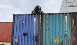 Un couple de Saint-Quentin construit sa maison en containers.