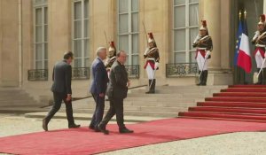 Investiture d'Emmanuel Macron : Arrivée des invités à l'Elysée