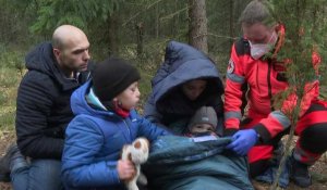 Entre le Bélarus et la Pologne, des migrants piégés dans la forêt