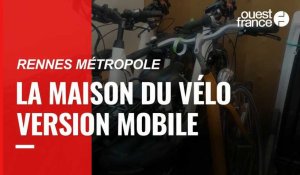 VIDÉO. La Maison du vélo version mobile sillonne la métropole de Rennes
