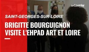 VIDÉO. Brigitte Bourguignon en visite à Saint-Georges-sur-Loire