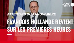 VIDÉO. « J'apprends qu'il y a des morts en nombre » : François Hollande raconte sa nuit du 13-Novembre