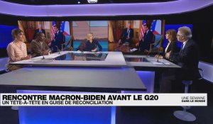 Rencontre Macron-Biden avant le G20 : un tête-à-tête en guise de réconciliation