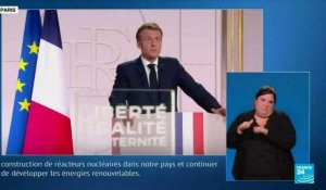 Nucléaire : Macron annonce la construction de nouveaux réacteurs