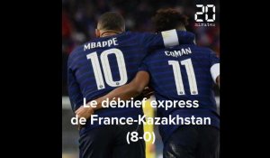 Coupe du monde 2022: Le débrief de France-Kazakhstan (8-0)