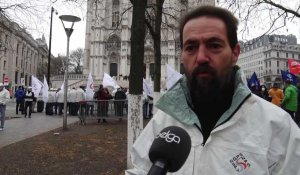 Action de protestation de la police: «La ministre n'a mis aucune proposition sur la table» (Frédéric Fortunato/SNPS)