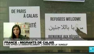 5 ans après le démantèlement, l'ombre de la "jungle" à Calais.