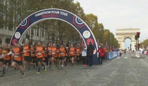 JO-2024: à Paris, plus de 1.000 coureurs remportent leur ticket pour courir le marathon