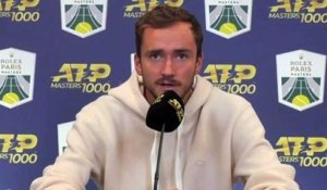 ATP - Rolex Paris Masters 2021 - Daniil Medvedev : "J'aime bien jouer en France, surtout après le Roland-Garros de cette année"