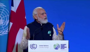 L'Inde atteindra la neutralité carbone en 2070, annonce Modi