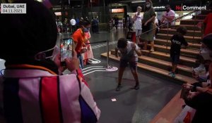 Expo 2020 Dubaï : le pavillon coréen propose les jeux pour enfants popularisés par "Squid Game"