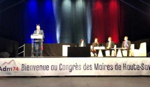 Discours Nicolas Rubin 108e congres des maires de Haute Savoie