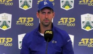 ATP - Rolex Paris Masters 2021 - Novak Djokovic : "Je suis prêt pour une grande bataille contre Daniil Medvedev"