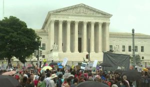 Les défenseurs du droit à l'avortement devant la Cour suprême à Washington