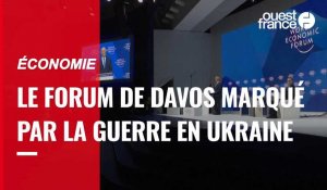 VIDÉO. Le 52e forum de Davos à l'heure de la guerre en Ukraine