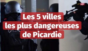 Les 5 villes les plus dangereuses de Picardie