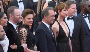 Cannes : le jury du Festival arrive au palais pour la cérémonie de clôture