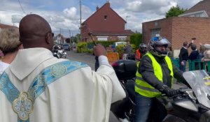 Des milliers de motards bénis à la chapelle Notre-Dame de la route à Gonnehem