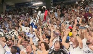 Foot/C1: réaction des fans du Real Madrid après la victoire