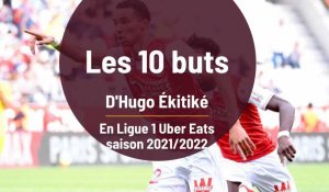 Les dix buts d'Hugo Ekitiké en Ligue 1 Uber Eats
