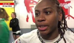 VIDÉO. Handball : la réaction de Coralie Lassource après la finale de ligue féminine entre Metz et Brest 