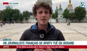 Un journaliste français tué en Ukraine par un bombardement russe