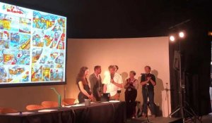 Remise des prix du concours régional aux Rendez-vous de la bande dessinée d'Amiens