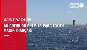 VIDEO. A Saint-Nazaire, le premier parc éolien marin français entre en production