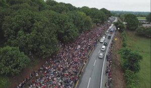 Caravane de migrants : un sujet de tensions entre le Mexique et les États-Unis