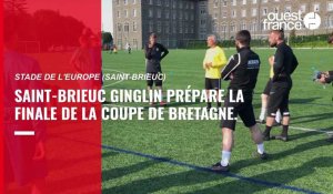 VIDÉO. Les joueurs de Saint-Brieuc Ginglin préparent la finale de la Coupe de Bretagne contre l'US Montagnarde