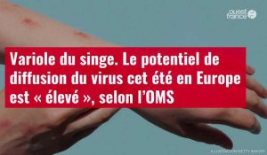 VIDÉO. Variole du singe : le potentiel de diffusion du virus cet été en Europe est « élevé », selon l'OMS